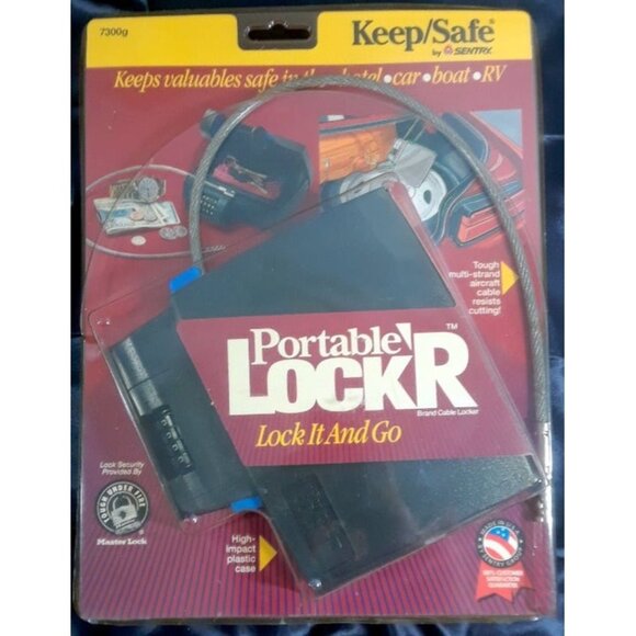 Sentry Other - Portable Lock'r Cable Locker Lock It and Go